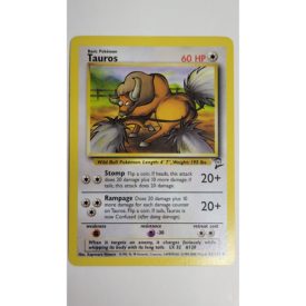 Near Mint Tauros 62/130 Base Set 2 Pokemon Card