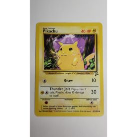 Near Mint Pikachu 87/130 Base Set 2 Pokemon Card