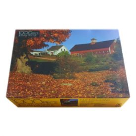 Farm in Fall 1,000 Piece Jigsaw Puzzle by Golden