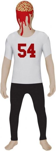 Morphsuits Costumes - Missing Scalp Boy Child: Size: Large Age: 10-12