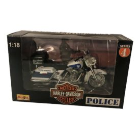 1998 Maisto Law Enforcement Series 4 Boston Police Harley Davidson Motorcycle Diecast 1:18