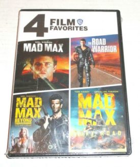 4 Films - Mel Gibson - Mad Max / The Road Warrior / Mad Max Beyond Thunderdome / Fury Road (DVD)