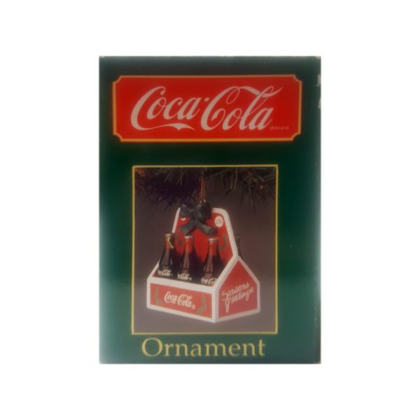 1989 Coca-Cola 6-Pack Bottles 25 Cents Ornament 38004
