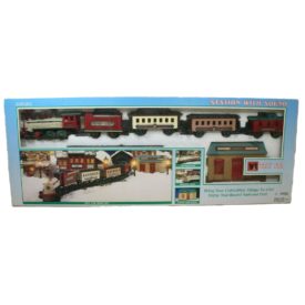 2000 New Bright Harbortown Train Set w/ Light & Sound #171L