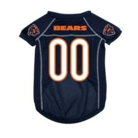 Chicago Bears Pet Jersey Shirt Outfit - Size Small