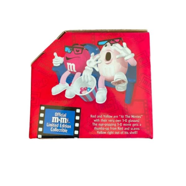M&M's At The Movies In 3-D Candy Dispenser Limited Edition Collectible
