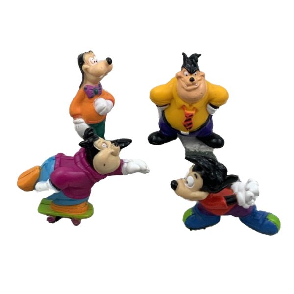 Kellogg's Disney's Afternoon Goof Troop PVC Figures Set