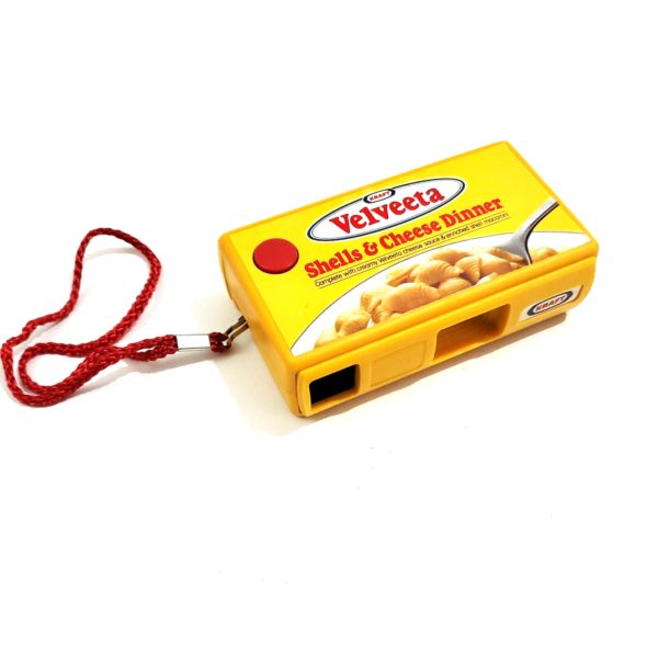 Kraft Velveeta Shells & Cheese Dinner 110 Film Camera Advertising Yellow
