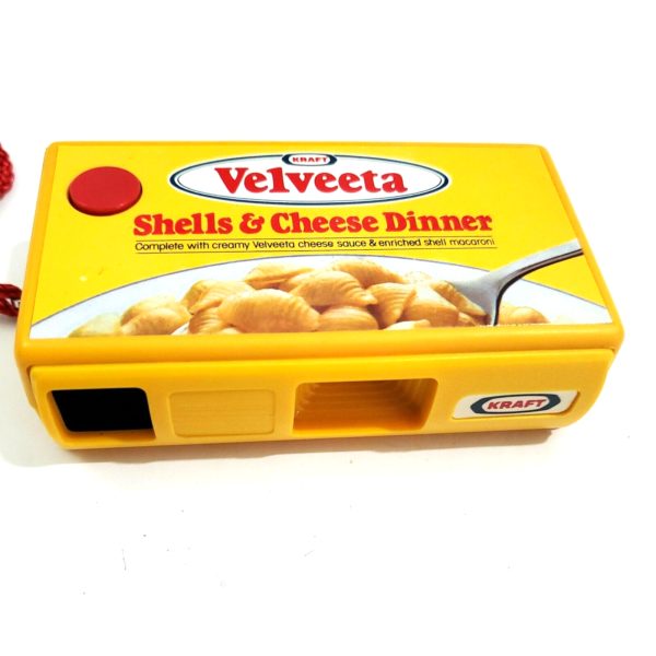 Kraft Velveeta Shells & Cheese Dinner 110 Film Camera Advertising Yellow