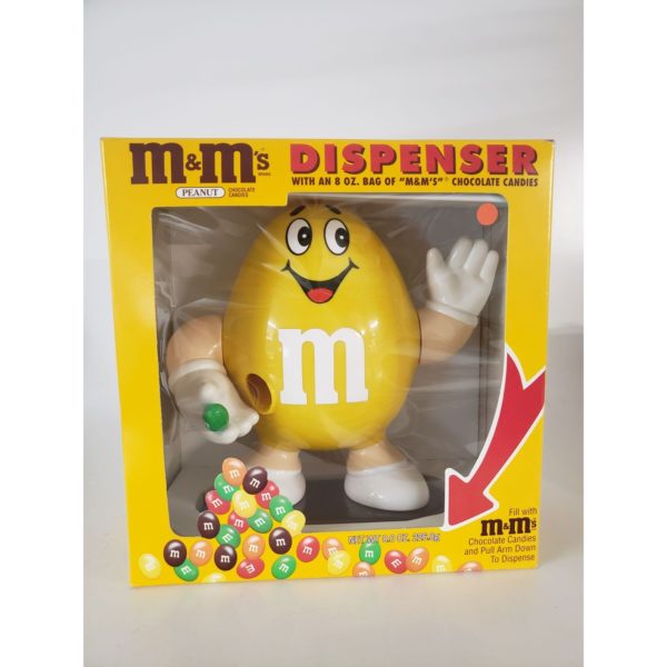 M&M's Candy Dispenser "Yellow" Limited Edition Collectible