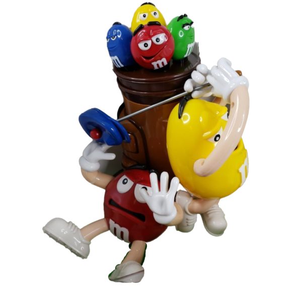 M&M's Candy Dispenser Golf Mulligan Ville Limited Edition Collectible