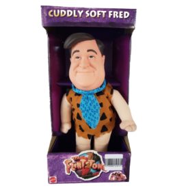 1993 Mattel #11754 Flintstones Cuddly Soft Fred Plush Doll 12"