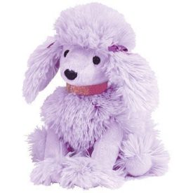 Beanie Babies - Demure Purple Poodle Puppy Dog