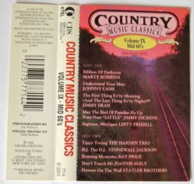 Country Music Classics Volume IX - Mid 60's (Music Cassette)