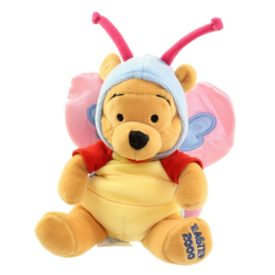 Disney Bean Bag Plush - BUTTERFLY POOH (Winnie the Pooh) (9 inch)