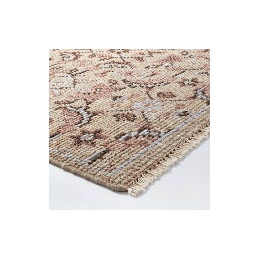 Rockland Hand Knotted Distressed Persian Inspired Style Rug Ivory - Threshold designed with Studio McGee