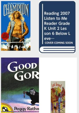 Children's Fun & Educational 4 Pack Paperback Book Bundle (Ages 3-5): Alpha kids Plus: Taking Care of Crocodiles, READING 2007 LISTEN TO ME READER GRADE K UNIT 2 LESSON 6 BELOW LEVEL: ME!, Good Night, Gorilla, Reading 2007 Listen to Me Reader, Grade K, Unit 1, Lesson 3, Below Level: Look Around!