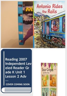 Children's Fun & Educational 4 Pack Paperback Book Bundle (Ages 3-5): My Climate Newbridge Discovery Links, Antonio Rides the Rails Reading Power Works, Reading 2007 Independent Leveled Reader Grade K Unit 1 Lesson 2 Pam, Sour Grapes and Other Fables Alphakids