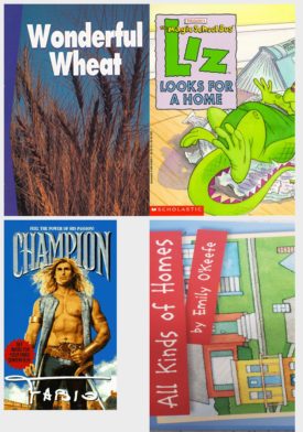 Children's Fun & Educational 4 Pack Paperback Book Bundle (Ages 3-5): Wonderful Wheat Newbridge Discovery Links, Liz Looks For A Home, Alpha kids Plus Level 23: The Rare Bird, READING 2007 INDEPENDENT LEVELED READER GRADE K UNIT 6 LESSON 1 ADVANCED