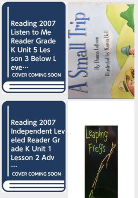 Children's Fun & Educational 4 Pack Paperback Book Bundle (Ages 3-5): Reading 2007 Listen to Me Reader, Grade K, Unit 5, Lesson 3, Below Level: Bud the Mud Bug, READING 2007 INDEPENDENT LEVELED READER GRADE K UNIT 6 LESSON 3 ADVANCED, Reading 2007 Independent Leveled Reader Grade K Unit 1 Lesson 2 Pam, Leaping Frogs: Mini Book