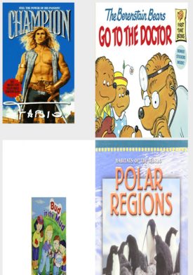 Children's Fun & Educational 4 Pack Paperback Book Bundle (Ages 3-5): Alpha kids Plus: Looking Like Plants, The Berenstain Bears Go to the Doctor, READING 2007 KINDERGARTEN STUDENT READER GRADE K UNIT 5 LESSON 4 ON LEVEL Bud In The Mud, POLAR REGIONS Dominie Habitats of the World