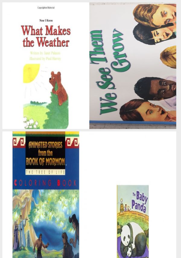 Children's Fun & Educational 4 Pack Paperback Book Bundle (Ages 3-5): What Makes The Weather, READING 2007 INDEPENDENT LEVELED READER GRADE K UNIT 3 LESSON 4 ADVANCED Scott Foresman Reading Street, The Tree of Life Coloring Book, Reading 2007 Kindergarten Student Reader Grade K Unit 3 Lesson 1 on Level The Baby Panda