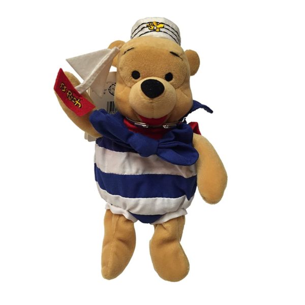 Disney Collectible Bean Bag Plush - NAUTICAL POOH (Winnie the Pooh)(8 inch)