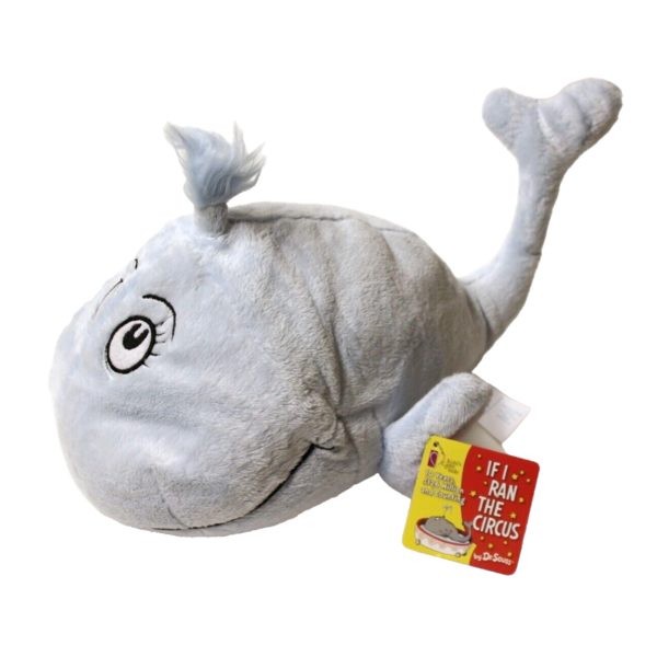 Kohl's Cares Dr. Seuss If I Ran the Circus Blue Whale Character Plush 12"