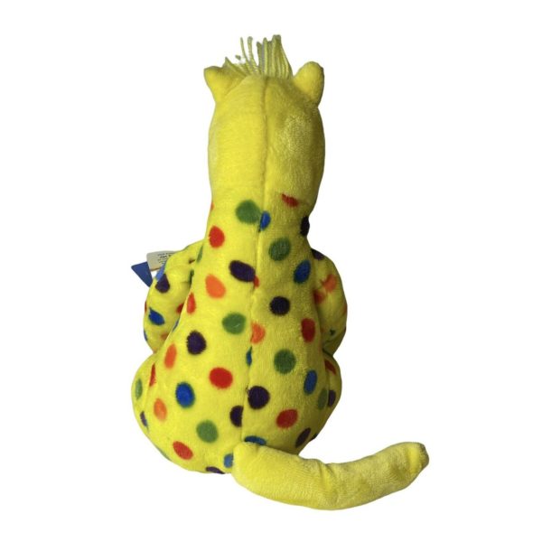 Kohl's Cares Dr Seuss 18" Put Me In The Zoo Yellow Polka Dot Spotted Plush Dog