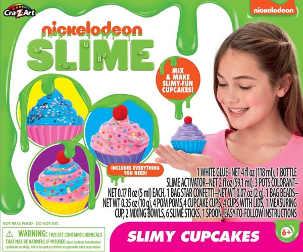 Cra-Z-Art Nickelodeon Slimy Cupcakes Kit