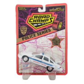 1995 Road Champs Police Series 1:43 Diecast - Chicago Illinois Police Car