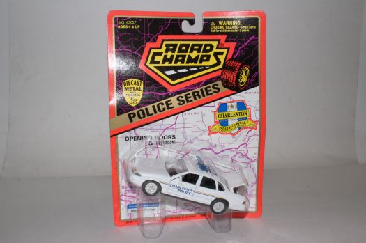 1997 Road Champs State Police Series 1:43 Diecast - Charleston West Virginia Police Car