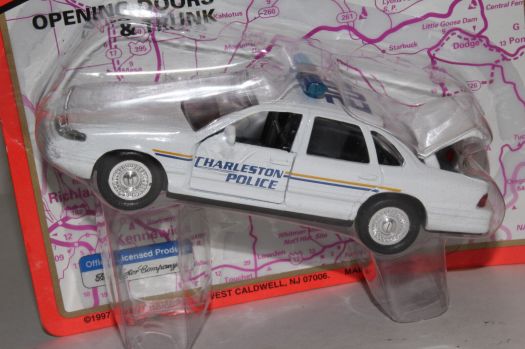 1997 Road Champs State Police Series 1:43 Diecast - Charleston West Virginia Police Car
