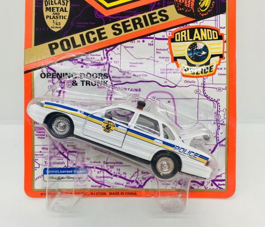 1996 Road Champs Police Series 1:43 Diecast - Orlando Police Patrol Car