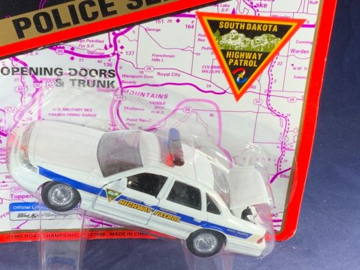 1995 Road Champs Police Series 1:43 Diecast - South Dakota Highway Patrol Car