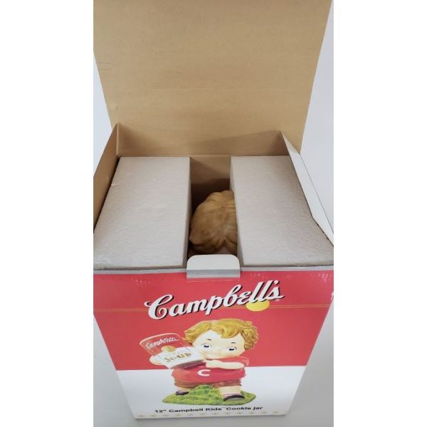 2005 Campbell's Soup Kids Cookie Jar 12” Ceramic
