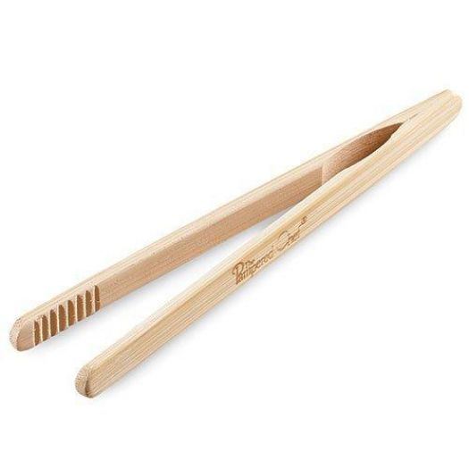 The Pampered Chef Bamboo Toast Tongs 2571