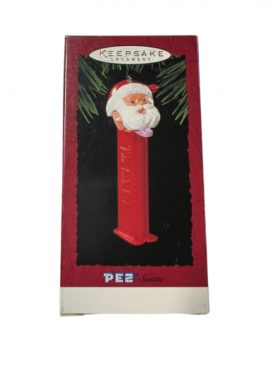 1 X Hallmark Keepsake Ornament - PEZ Santa