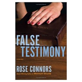 False Testimony: A Crime Novel (Marty Nickerson Novels) (Hardcover)