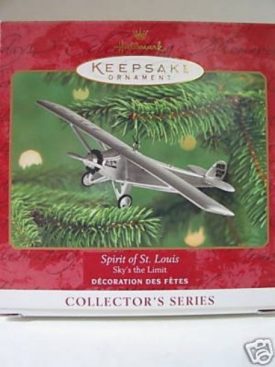 Hallmark Keepsake Ornament Spirit of St. Louis - Skys the Limit Series (2000)