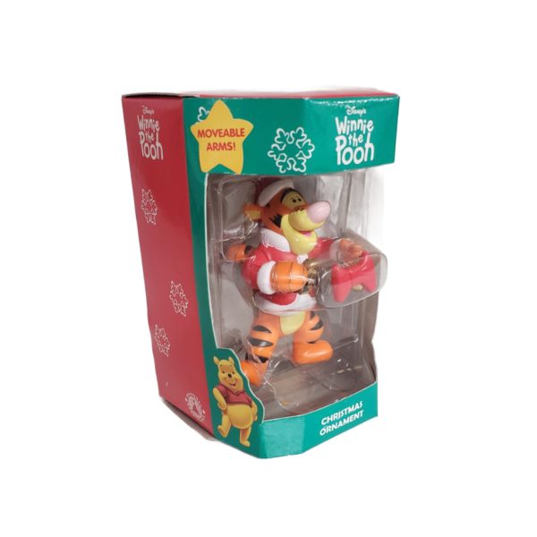 Disney's Winnie the Pooh Christmas Ornament - TIGGER Santa Suit Movable Arms