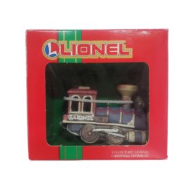 Lionel Collector's Lighted Locomotive Christmas Ornament Porcelain 1st Edition