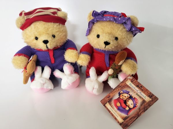 Hallmark Plush Stuffed Animals Crayola Storybook Friends Hunky Dorie Bears