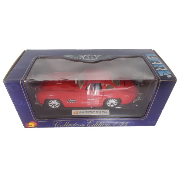 Sunnyside Limited 1954 Red Mercedes-Benz 300SL Club 24 Collectors Edition 1:24 Scale