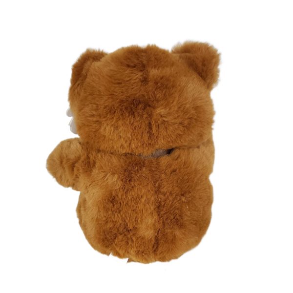1994 Fluffy Friends Brown Sitting Teddy Bear 14"