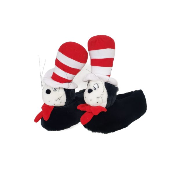 1994 Dr. Seuss The Cat In The Hat Women's Slippers Size 5-6 1/2 Small