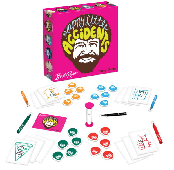 Big G Creative Bob Ross: Happy Little Accidents Party Game
