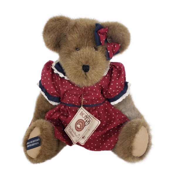 Boyds Bears “Martha T Bearyproud” Plush 14” Teddy American Bearitage Limited Edition