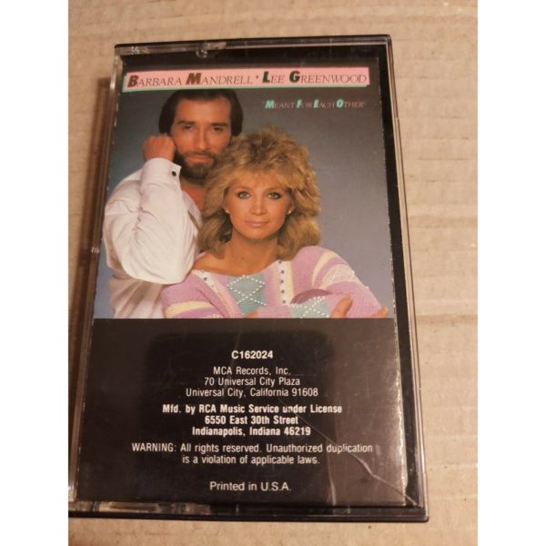 Barbara Mandrell * Lee Greenwood (Audio Music Cassette)