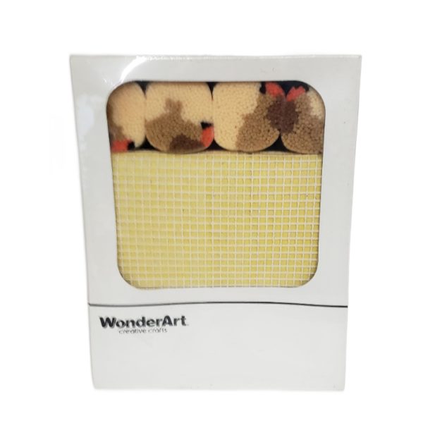 WonderArt Sweetheart Bear Stitch Latch Wall Hanging 18 x 24 Kit No. 4934